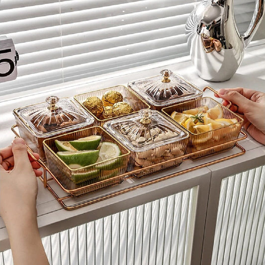 Bandeja Snack Candy Decorativa Organizadora de Aperitivos UtenCoz - 0003 YuDome 