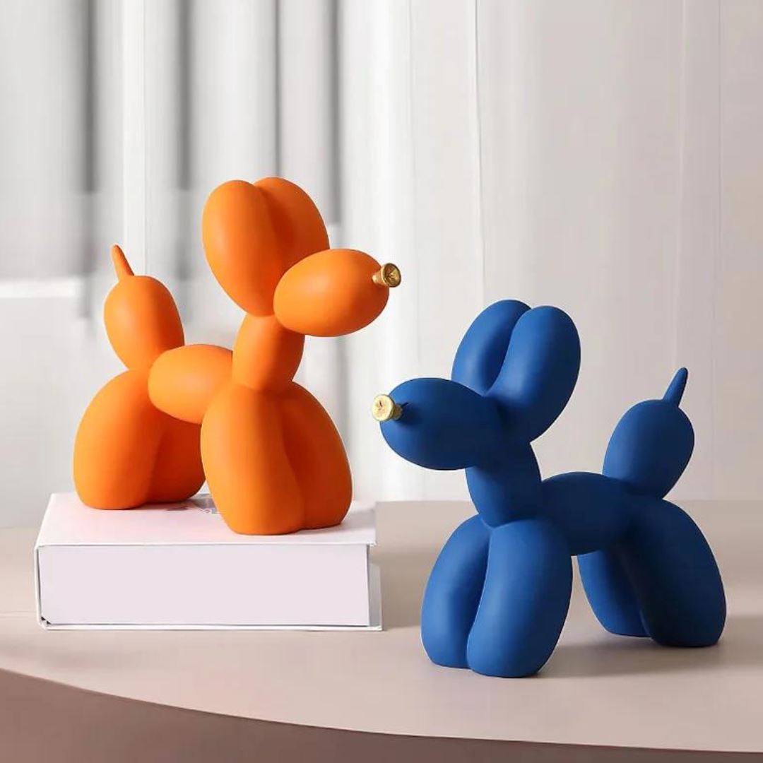 Escultura Doggy Balloon Matte Resina - 0009 YuDome 