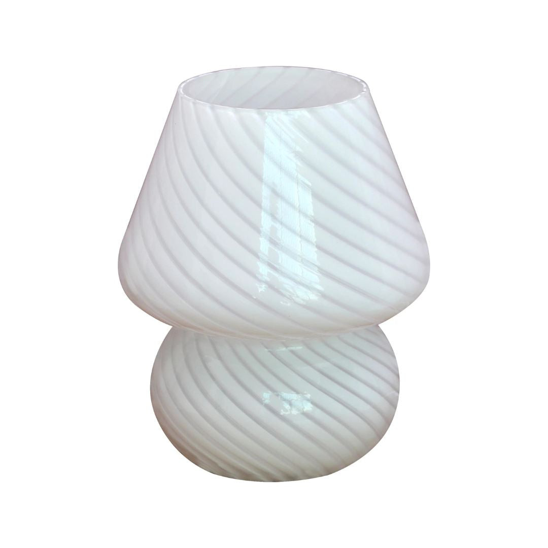 Luminária Abajur de Mesa Cogumelo USB em LED Abajur - 0013 YuDome Branco 