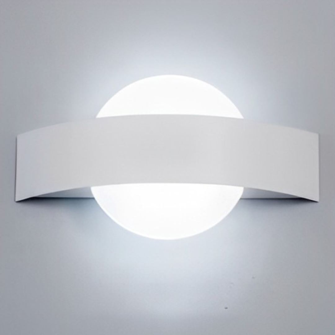 Luminária Arandela de Parede Arco Prime LED YuDome Branco Fria 