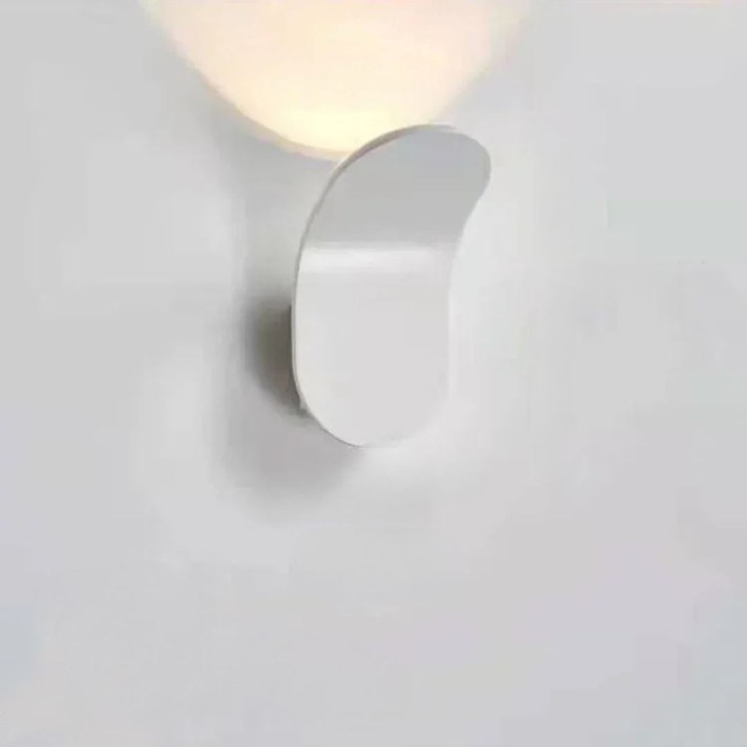 Luminária Arandela de Parede Flat Minimalista em Led Arandela - 0003 YuDome Branco Quente 