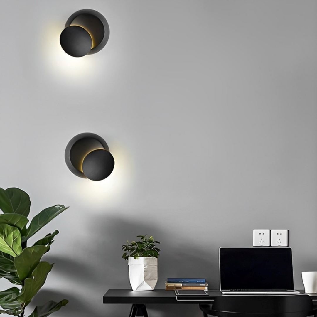 Luminária Arandela de Parede Sconce 360° em LED Arandela - 0023 YuDome 