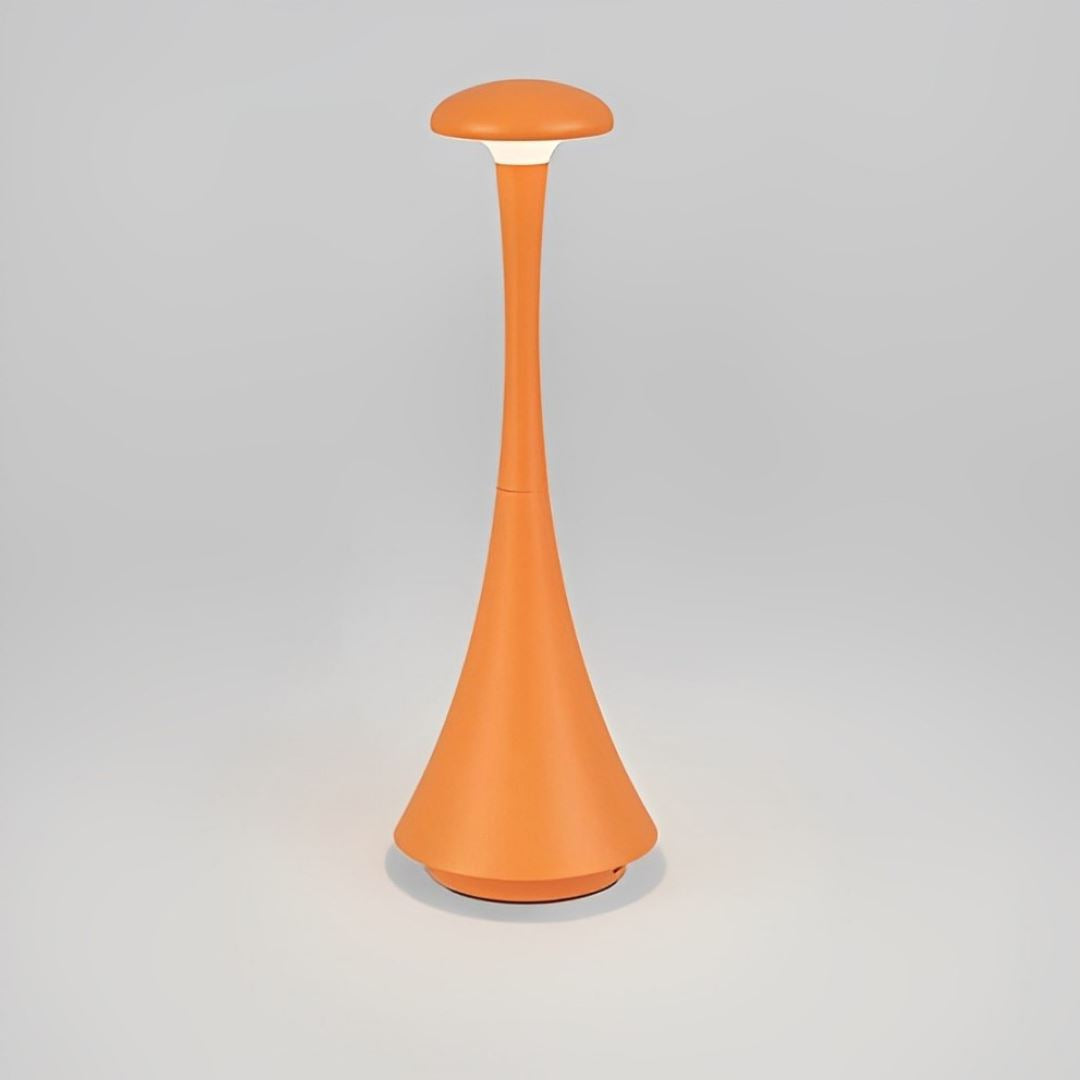 Luminária de Mesa Abajur Desk Lamp Touch Móvel Abajur - 0018 YuDome Laranja 