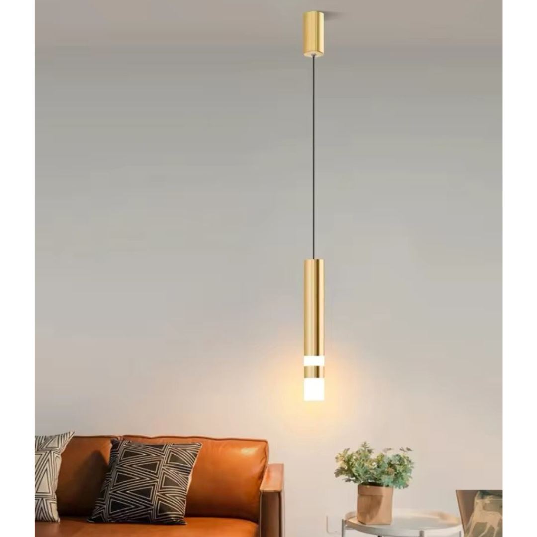 Lustre Pendente Cilindric em Led Pendente - 0005 YuDome 