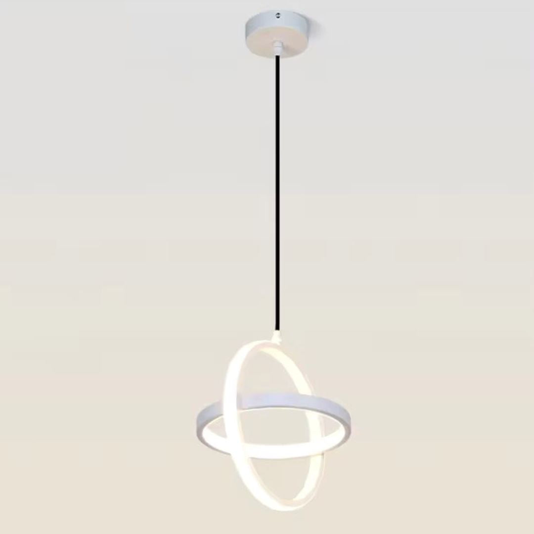 Lustre Pendente Circular Duplo em LED Pendente - 0013 YuDome 