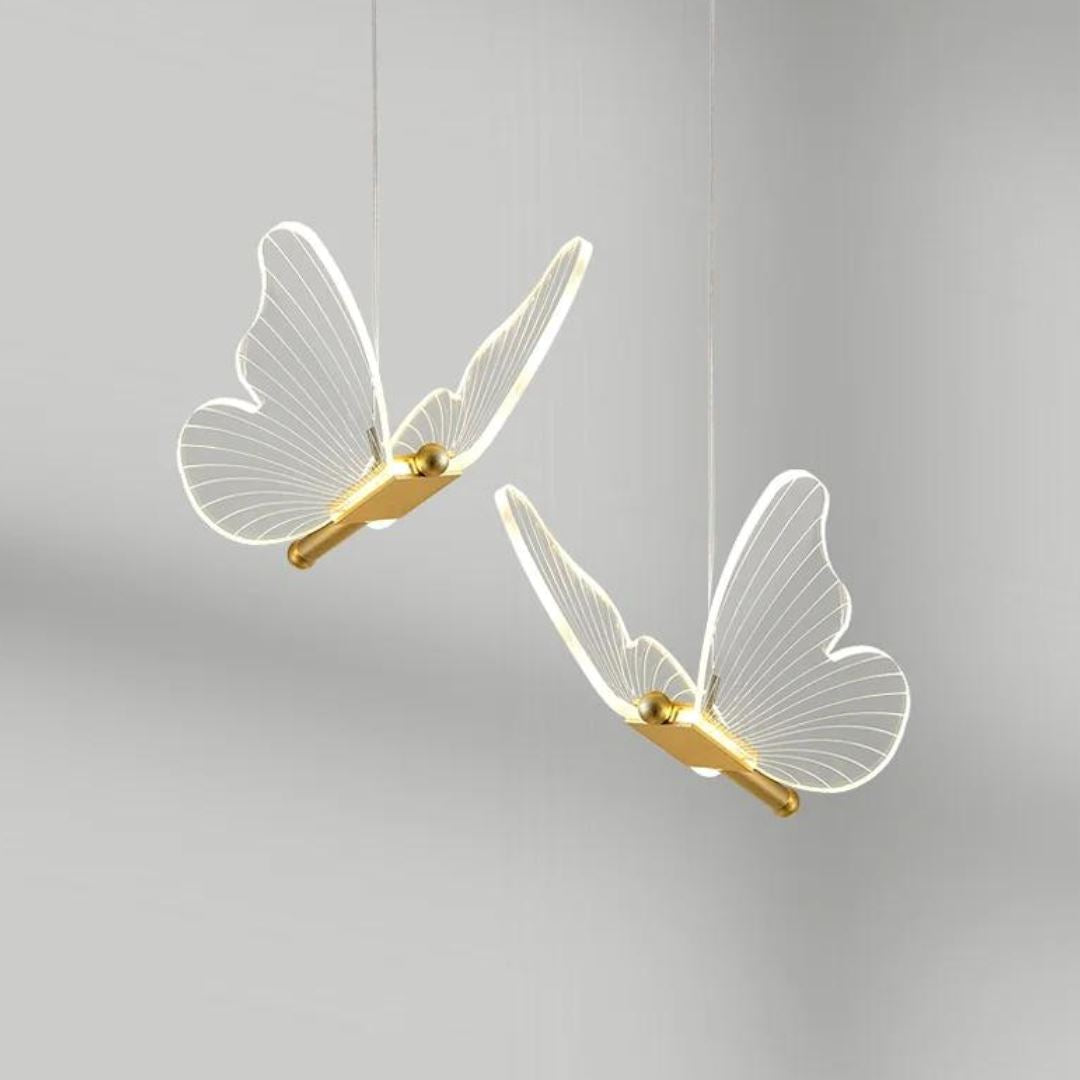 Lustre Pendente de Teto Butterfly Pendente - 0006 YuDome 