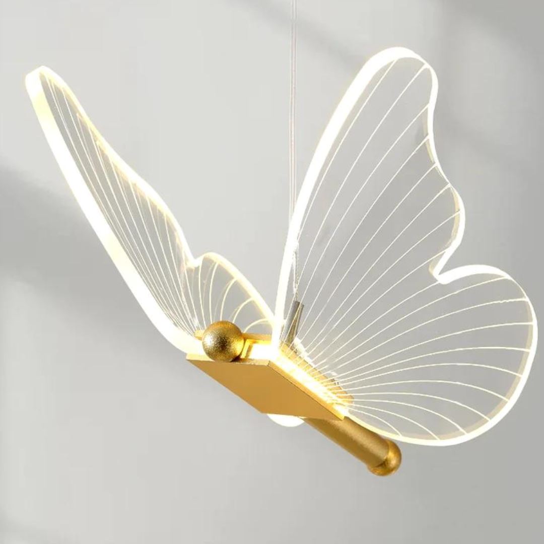 Lustre Pendente de Teto Butterfly Pendente - 0006 YuDome 