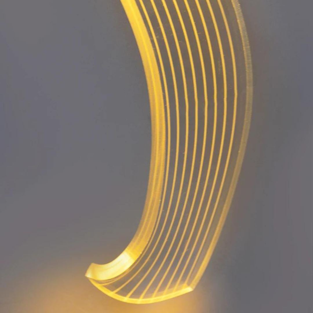 Lustre Pendente Duplo Light Wave Pendente - 0010 YuDome 