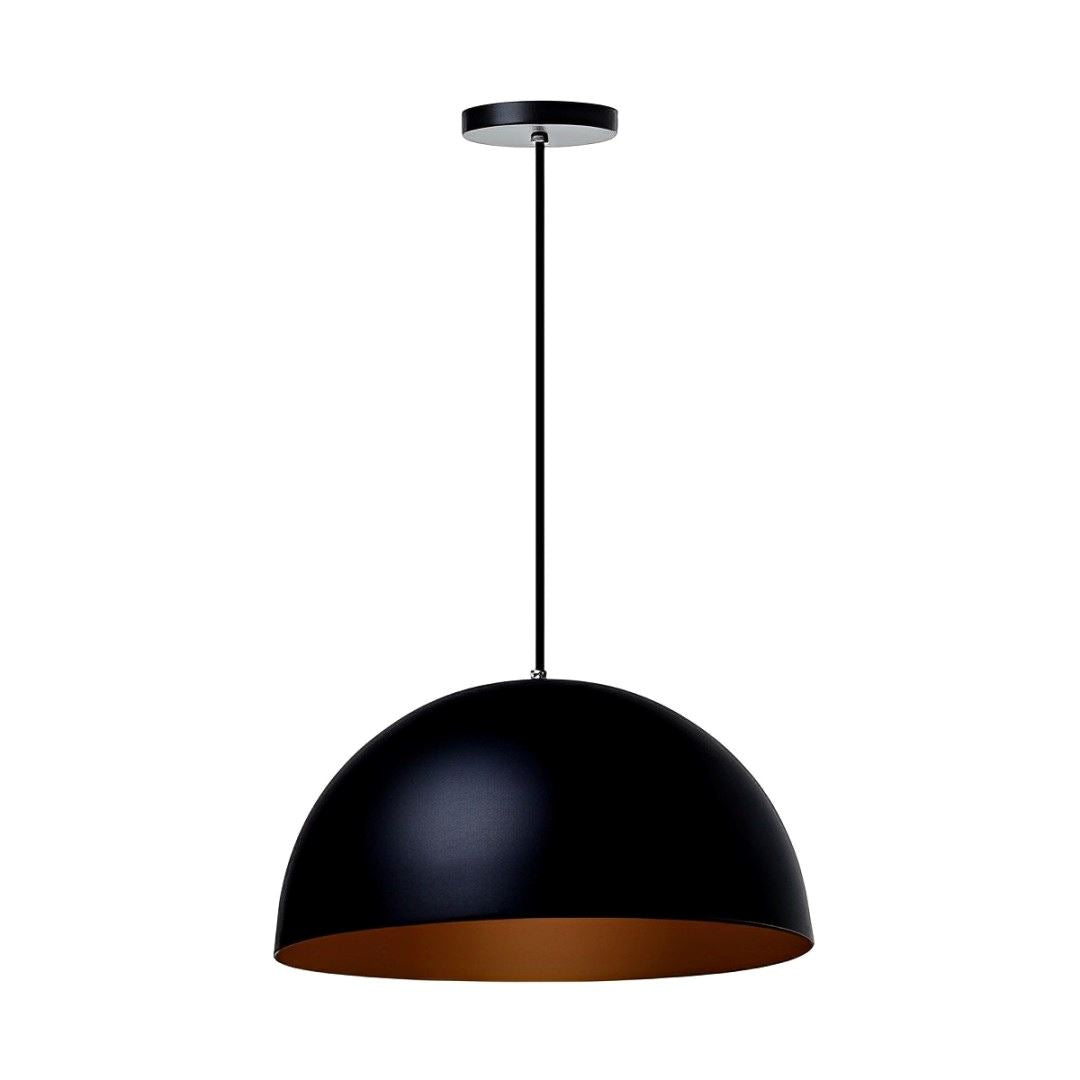 Lustre Pendente Meia Lua para Balcão Cozinha 40cm Pendente - 0032 YuDome 